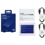 Samsung T7 Shield Portable SSD Blue - Image 2